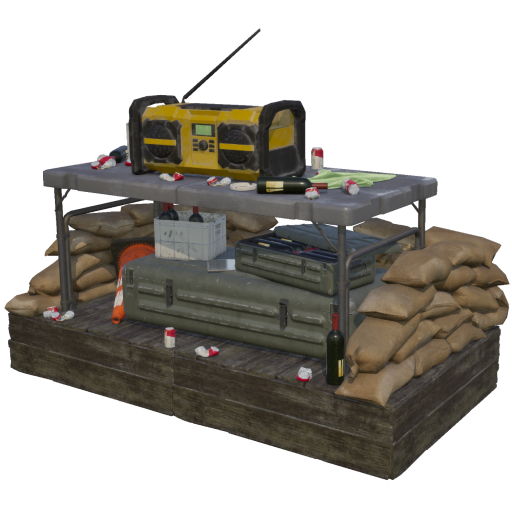 Builder's Radio render from WARDOGS