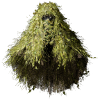 Ghillie Headwear render from WARDOGS