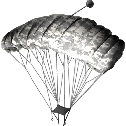 Basic Parachute render from WARDOGS