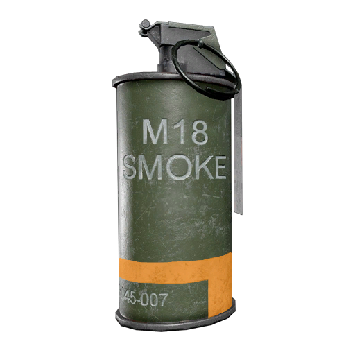 M18  Signal Grenade: Damaged Vehicle render from WARDOGS