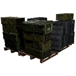 Ammo Supply Pallet render from WARDOGS