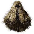 Ghillie Headwear (Dead) render from WARDOGS