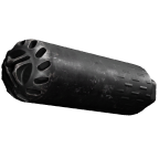 Flow-Through .308 Suppressor render from WARDOGS