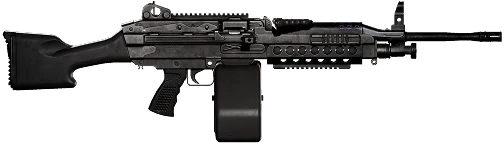 M249 SAW render from WARDOGS