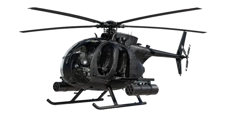 AH-6M [Miniguns] render from WARDOGS