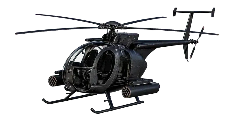AH-6R [Rockets] render from WARDOGS