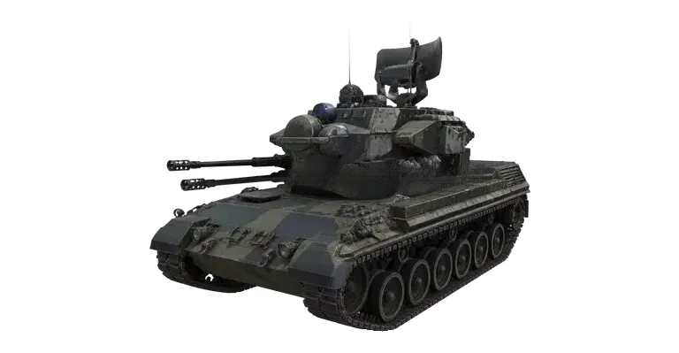Flakpanzer Gepard render from WARDOGS