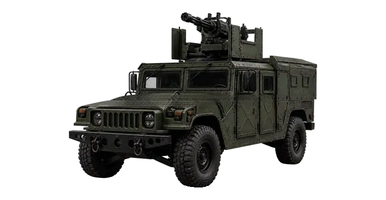 Humvee [Minigun] render from WARDOGS